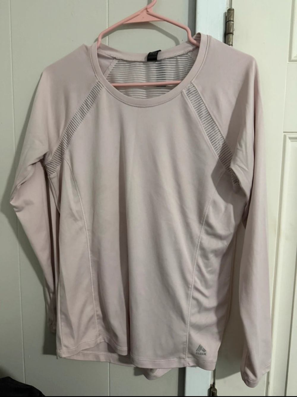 RBX Light Pink Long Sleeve Performance Tee